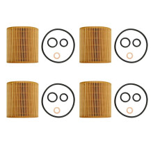 4X Oil Filter 11427508969 for 1 3 5 Series X1 X3 Z4 Roadster E46 E81 E87 E90 E60 E61 E84 E83