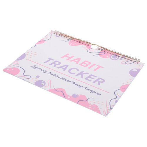 5Pcs Multi Color Paper Goal Tracker Habit Journal Planner for Planning 2