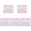 5Pcs Multi Color Paper Goal Tracker Habit Journal Planner for Planning 4