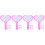 20Pcs Lightweight Rosy Foam Handheld Writable Scoreboard Paddles 6