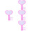 20Pcs Lightweight Rosy Foam Handheld Writable Scoreboard Paddles 8