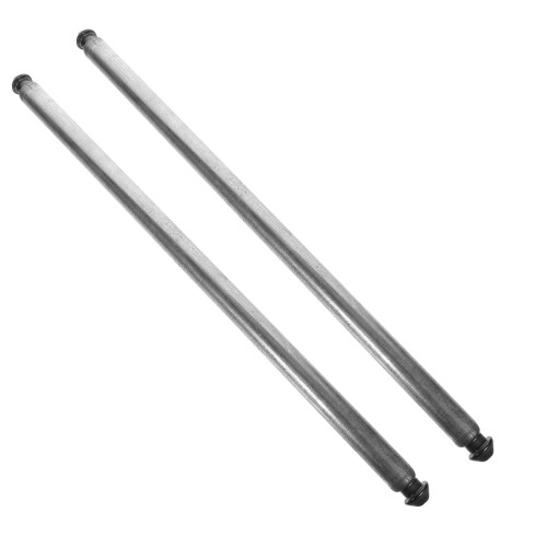 8Pcs Garbage Can Axle Replacement Silver Iron Strong and Shockproof 1
