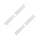 8Pcs Garbage Can Axle Replacement Silver Iron Strong and Shockproof 6