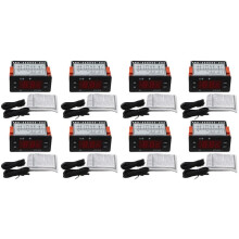 8X ETC-974 Digitale Temperatuurregelaar Microcomputer Thermostaten Thermostaat Koelalarm 220V NTC-Sensor