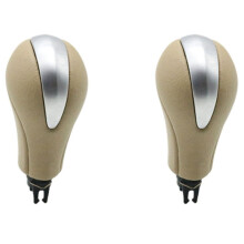 2X 4910-JK03A Gear Shift Knob for QX56 G25 G37 FX37 EX37 QX70 Q60 QX50 34910-1LA6C Beige