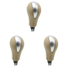 3X 4910-JK03A Gear Shift Knob for QX56 G25 G37 FX37 EX37 QX70 Q60 QX50 34910-1LA6C Beige