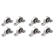8 Pcs Bearing Housing Flange Bearing 10mm KP000 Bearing Block Pillow Block Bearing for Spare Parts for 3D Printer