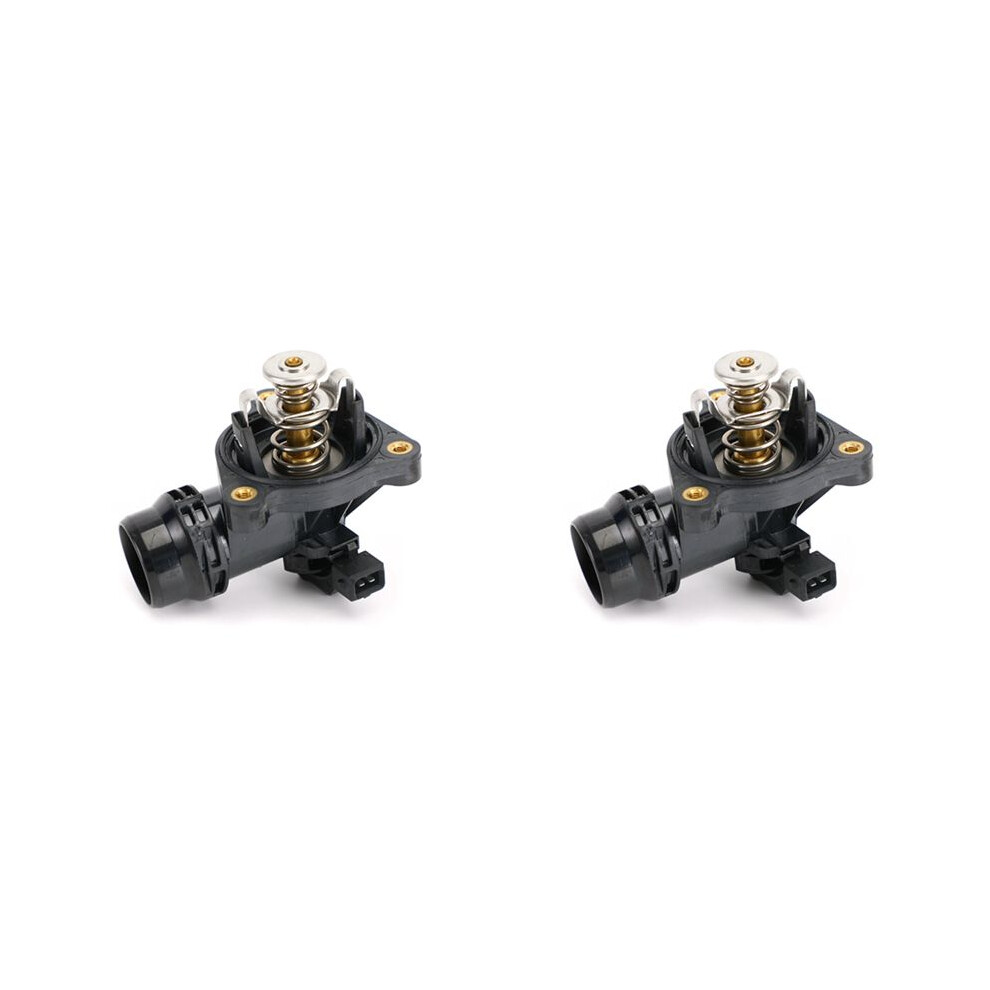 2X For E46 E81 E87 E82 E88 E90 E91 X3 X1 Z4 120I 316I Thermostat 11537510959 4713561221840