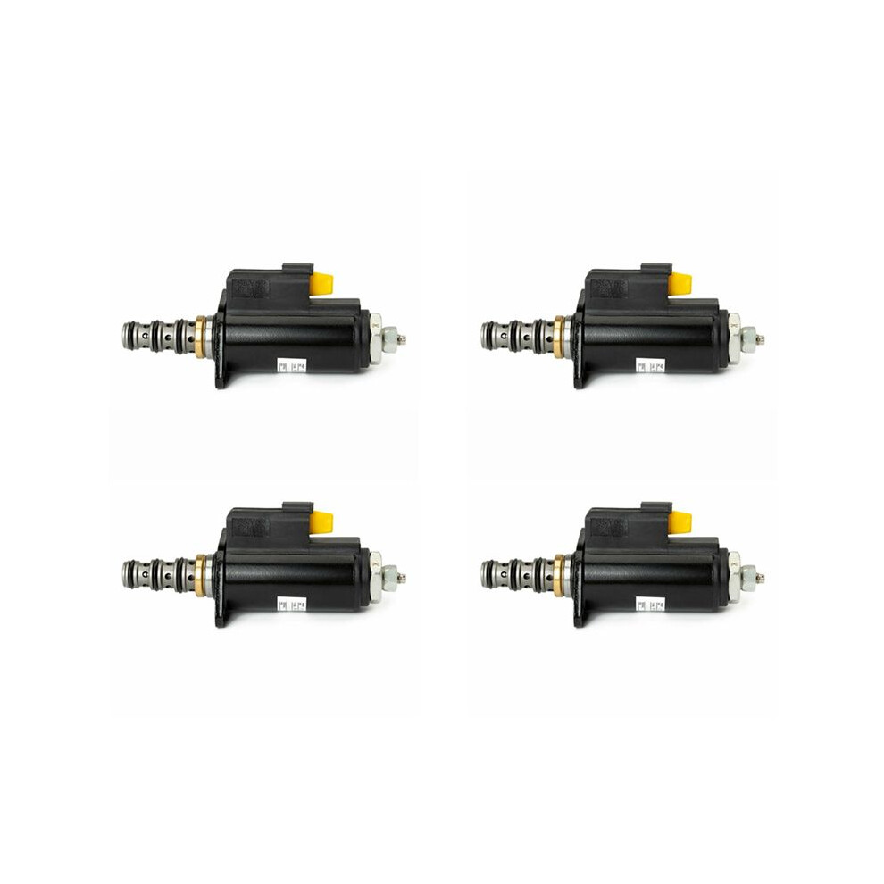 4X 121-1491 Excavator Rotary Solenoid Valve For E320b/C/D 315C 325C 1211491 Kwe5k-31 G24da30 G24db30 Cat 4711644052442