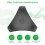 USB Speakerphone Conference Microphone Omnidirectional Computer Mic 360 Voice Pickup with Mute Key 4