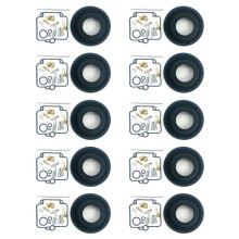 10X Zestaw Naprawczy GaźNika Motocyklowego Jednocylindrowy GaźNik dla DR350 Goose350 Jednocylindrowy Silnik Mikuni BST40
