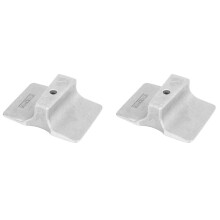 2X Anod 61N-45251-01 för 2-Takts 9,9 Hk 15 Hk Båtmotor