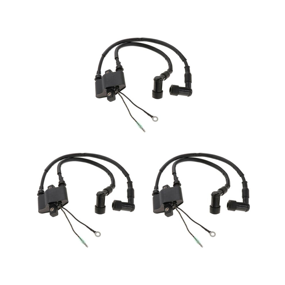 3X Outboard Boat Motor Ignition Coil Parts 3G2-06040-4 803706A1 3G2-06040 3G2060404 For 9.9 15 18Hp 4713933475192