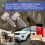 Hand Retractable Spring Plunger with Knurled Handle Stainless Steel Lock-Out M6 Type Release Pins for Rolling Toolbox B 7