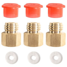 3X Soda Cylinder Stream Thread Converts Adapter Match Quooker Square Tank Female Tr21-4 to Male Tr21-3