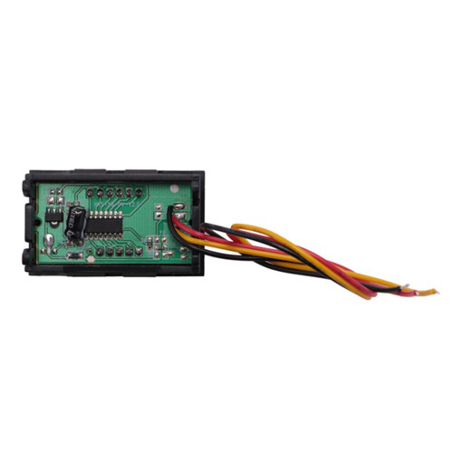 2X  0-99.9V 3 Wire LED Digital Display Panel Volt Meter Voltage Voltmeter Car Motor - GREEN 1