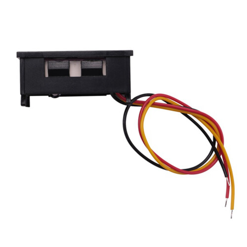 2X  0-99.9V 3 Wire LED Digital Display Panel Volt Meter Voltage Voltmeter Car Motor - GREEN 2