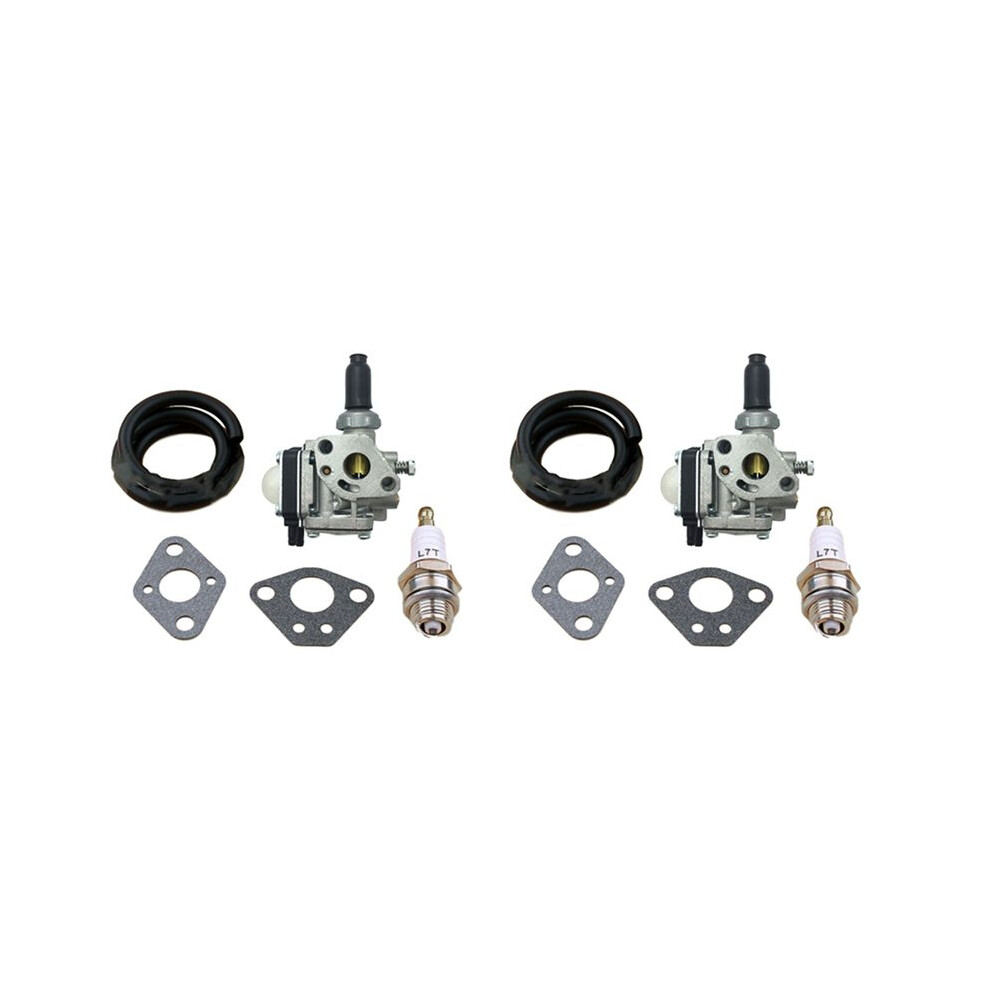 2X Carburetor Gasket Kit For Th43 Th48 Kbh48a Trimmer Carbohydrate Parts Silver 4712044147189