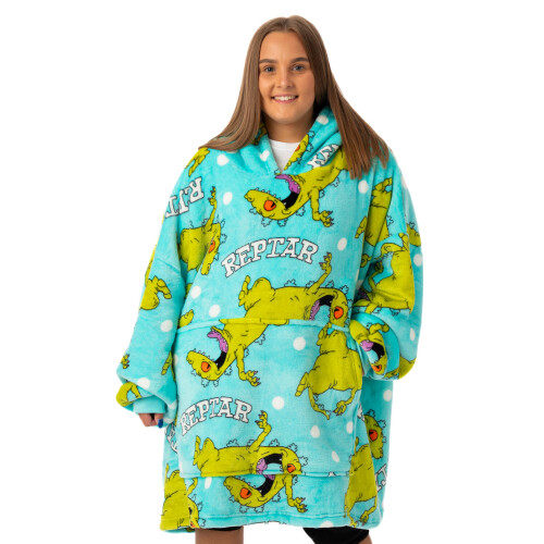 Rugrats Blanket Hoodie (Womens Blue)