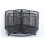 5-Compartment Iron Utensil Holder Kitchen Organizer Pen Holder Storage Tube 3