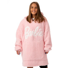 Barbie Blanket Hoodie (Womens Pink)