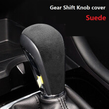 Suede Accessories for 3 Axela CX30 CX-30 2020 2021 Gear Shift Knob Cover Protector Trim Gear Decor Patch