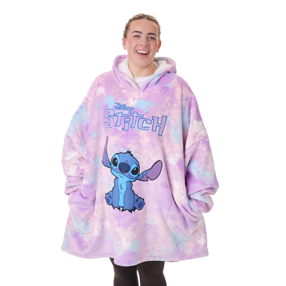 Disney Lilo & Stitch Blanket Hoodie (Womens Multicoloured)