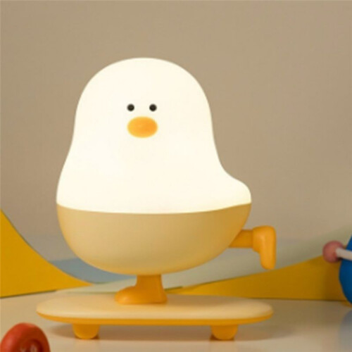 Eggshell Chicken Night Light LED Light Bedroom Children Touch Adjustable Light Rechargeable Warm Light Atmosphere Light 2