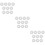 30Pcs Premium White Silicone Gaskets for Pressure Cooker Float Valves 11
