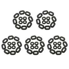 60Pcs Motorcycle Rubber Side Cover Grommets Replacement Gasket Fairings for CG125