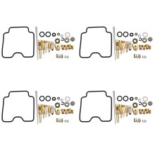 4X Kit de Reconstruction de Carburateur pour LTZ400 2003-2008 LTZ 400 Z400 Kit de Réparation de Carburateur de Moto Carb Pièces de Rechange