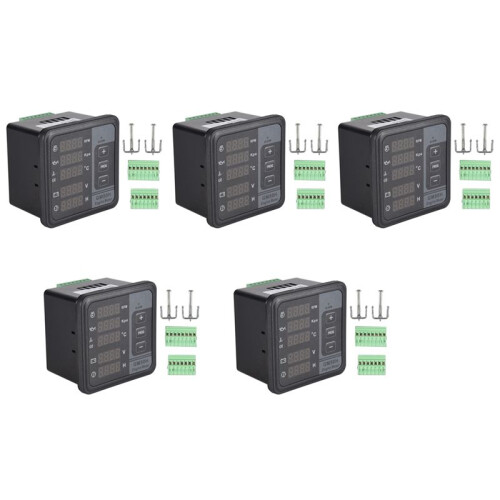 5X GM50H Engine Multi Function Digital Meter Generator Monitor