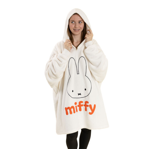 Miffy Blanket Hoodie (Womens White)