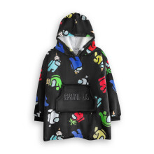 Among Us Blanket Hoodie (Boys Multicoloured)
