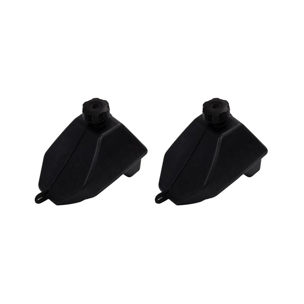 2X Atv Gas Fuel Tank 50Cc 70Cc 90Cc 110Cc Chinese Quad Sunl Roketa Kazuma Taotao White 4712022158633