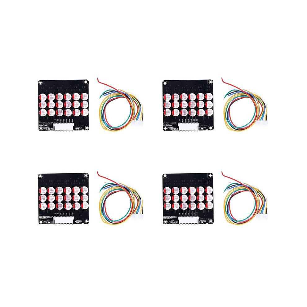 4X 6S Active Equalizer Balancer Lifepo4 / Lipo/ Lto Battery Equalization Capacitor Bms Board 6133053072282