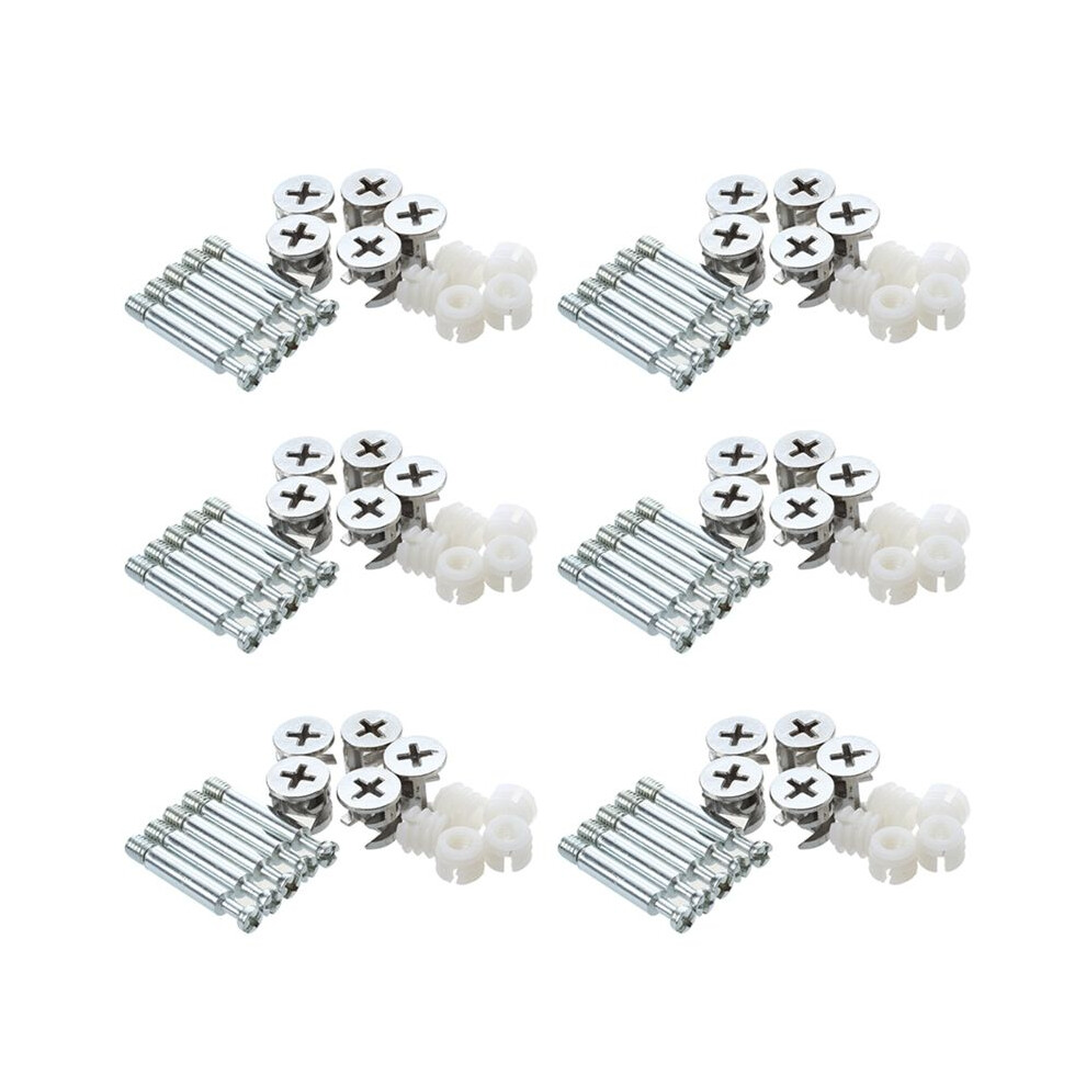 Furniture Cam Fitting With Dowel And Pre-Inserted Nut (Set Of 30) 4713487827430
