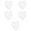 5Pcs White DIY Moldable Plastic Pellets Reheatable Resin Thermal Beads 9