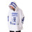 Star Wars Star Wars Blanket Hoodie (Unisex White) 1