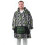 Beetlejuice Blanket Hoodie (Mens Multicoloured) 1