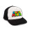 Nintendo Nintendo Super Mario Adjustable Flat Cap (Boys Black) 1