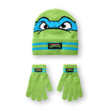 Teenage Mutant Ninja Turtles Beanie and Gloves Set (Boys Green)