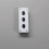Silicone Silent  Wireless Recording Keypad Silent  Custom One Click Shortcut Key Small B: Without Receiver 1