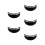 5Pcs Motorcycle Visor Pc Retro Sun Shield for 3/4 6