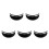 5Pcs Motorcycle Visor Pc Retro Sun Shield for 3/4 9