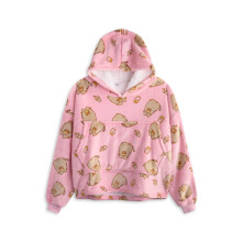 Pusheen Blanket Hoodie (Girls Pink)