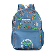 Minecraft Backpack (Unisex Kids Blue)