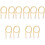 10Pcs Yellow Curtain Holding Straps Polyester Silk Decorative Rope 5
