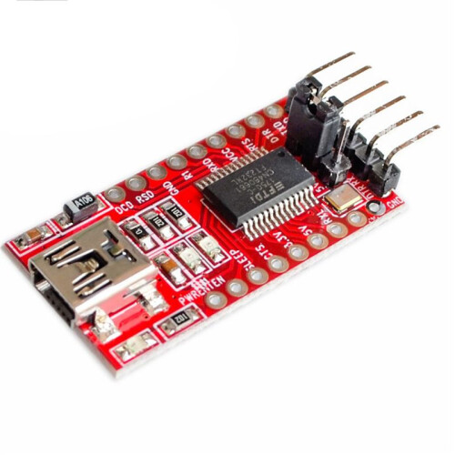 FT232RL Module FTDI USB TO TTL 5V 3.3V Debugger Download Cable to Serial Adapter Module for , FT232RL Red 2
