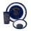 Harry Potter Harry Potter 3 Piece Tableware Set (Unisex Kids Blue) 1